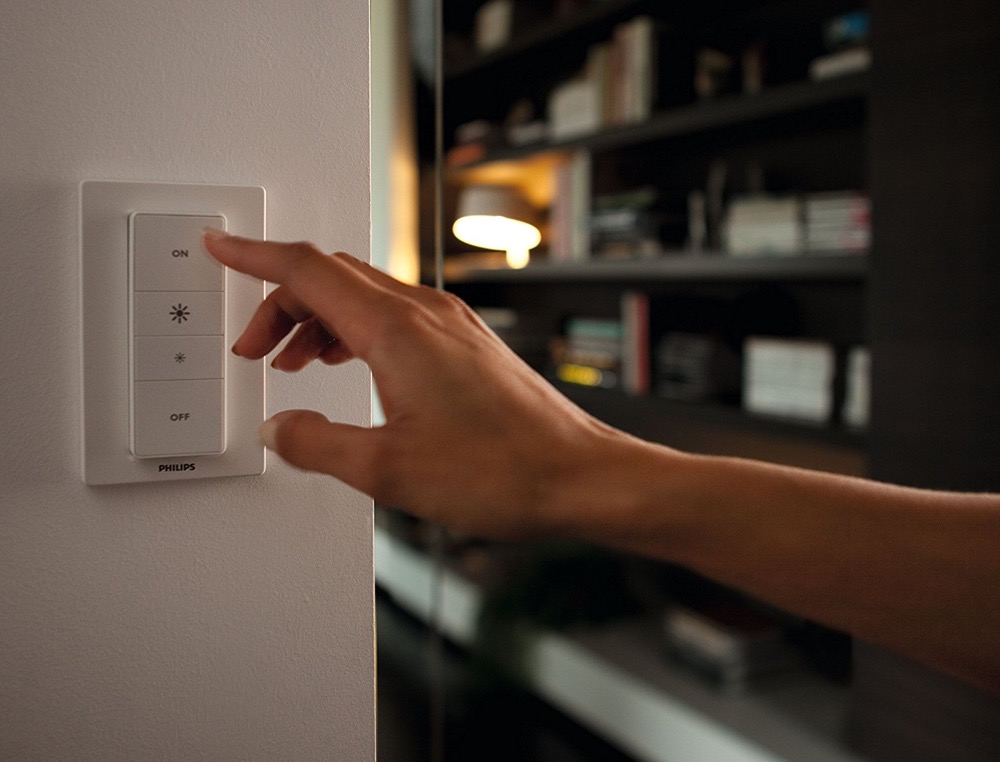 Hueblog: At the touch of a button: switch on lamps for a certain period of time
