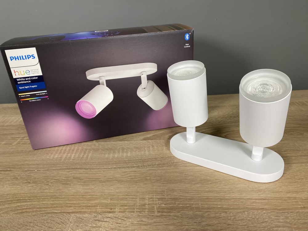 Serena Bopæl Hurtig Unboxed & first look: what to expect from the Philips Hue Fugato spotlight  - Hueblog.com