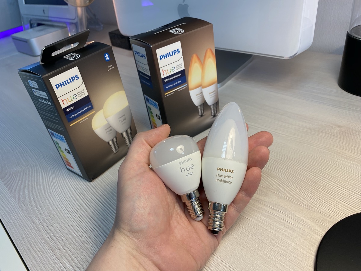 ledsager unlock Tyr This problem is solved by the new Philips Hue E14 Luster - Hueblog.com