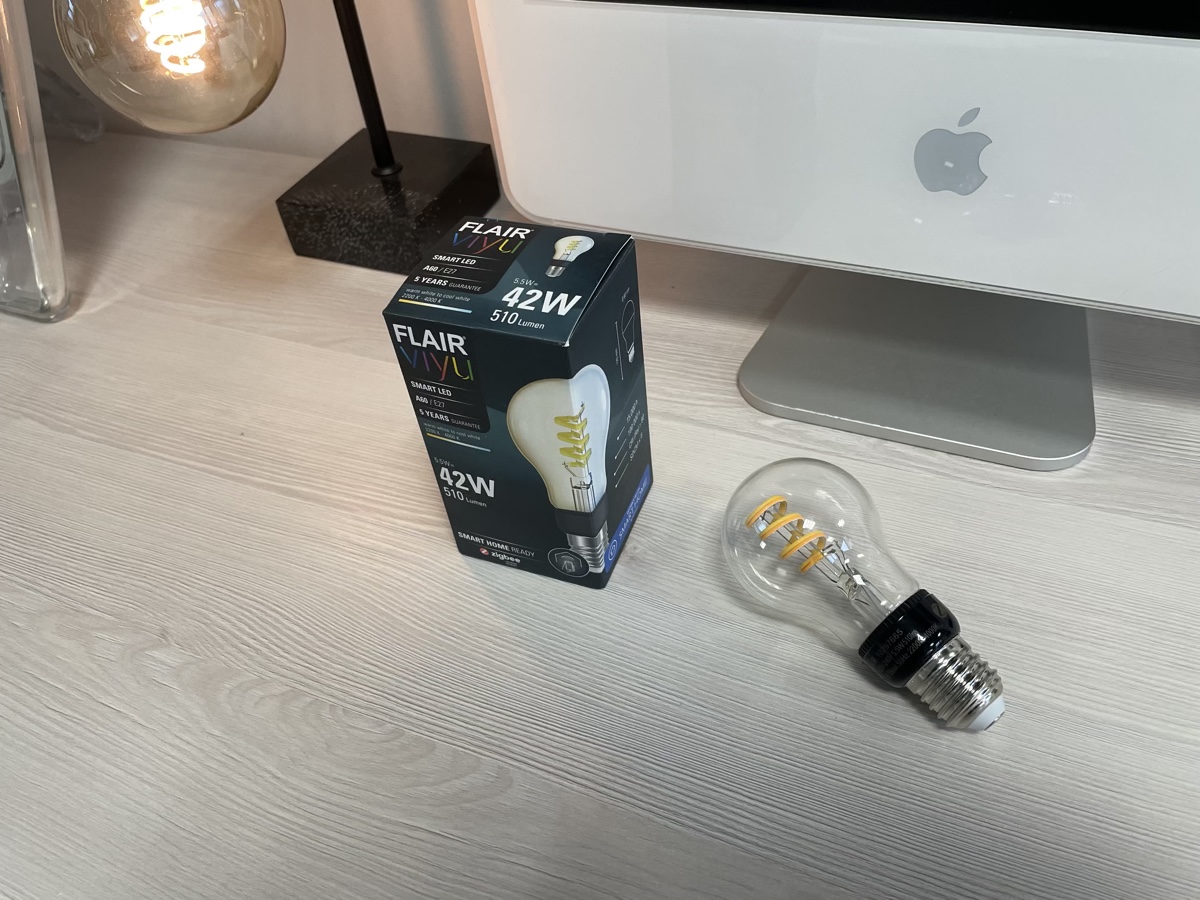 Hueblog: Flair Viyu: New filament lamp with different white tones checked out