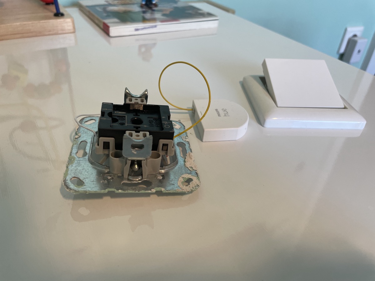 Hueblog: If the Hue wall switch module does not work with a push button