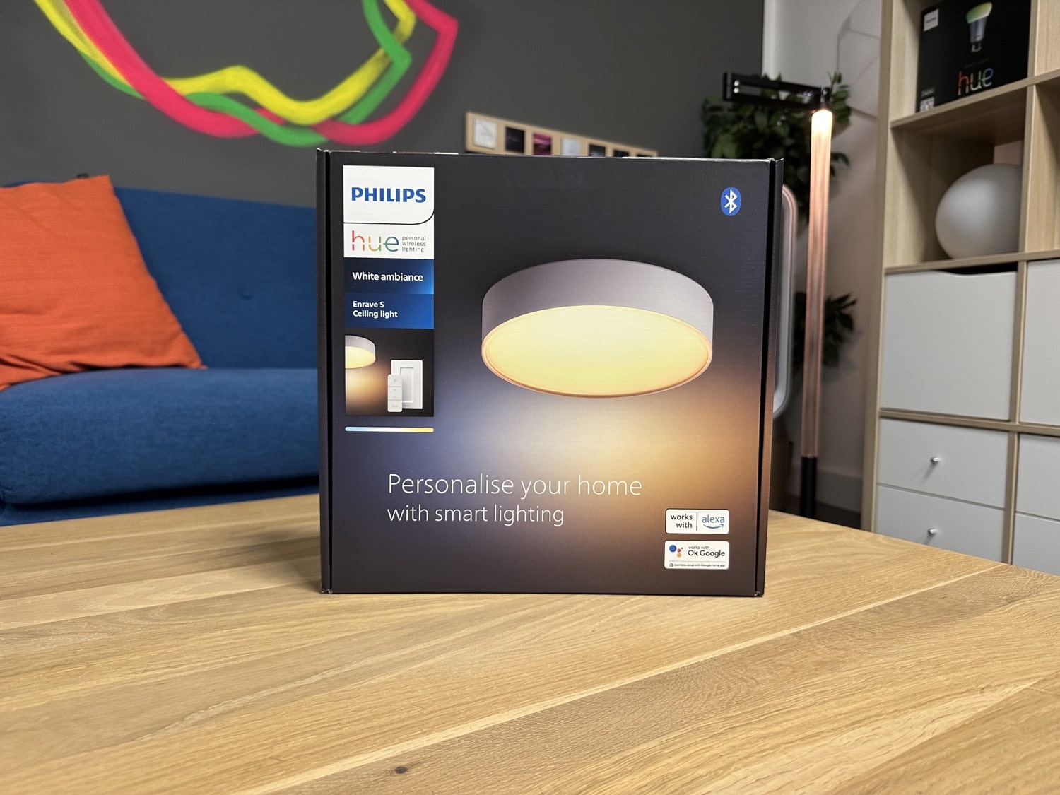 Hueblog: Philips Hue Enrave S: Review of the small ceiling light