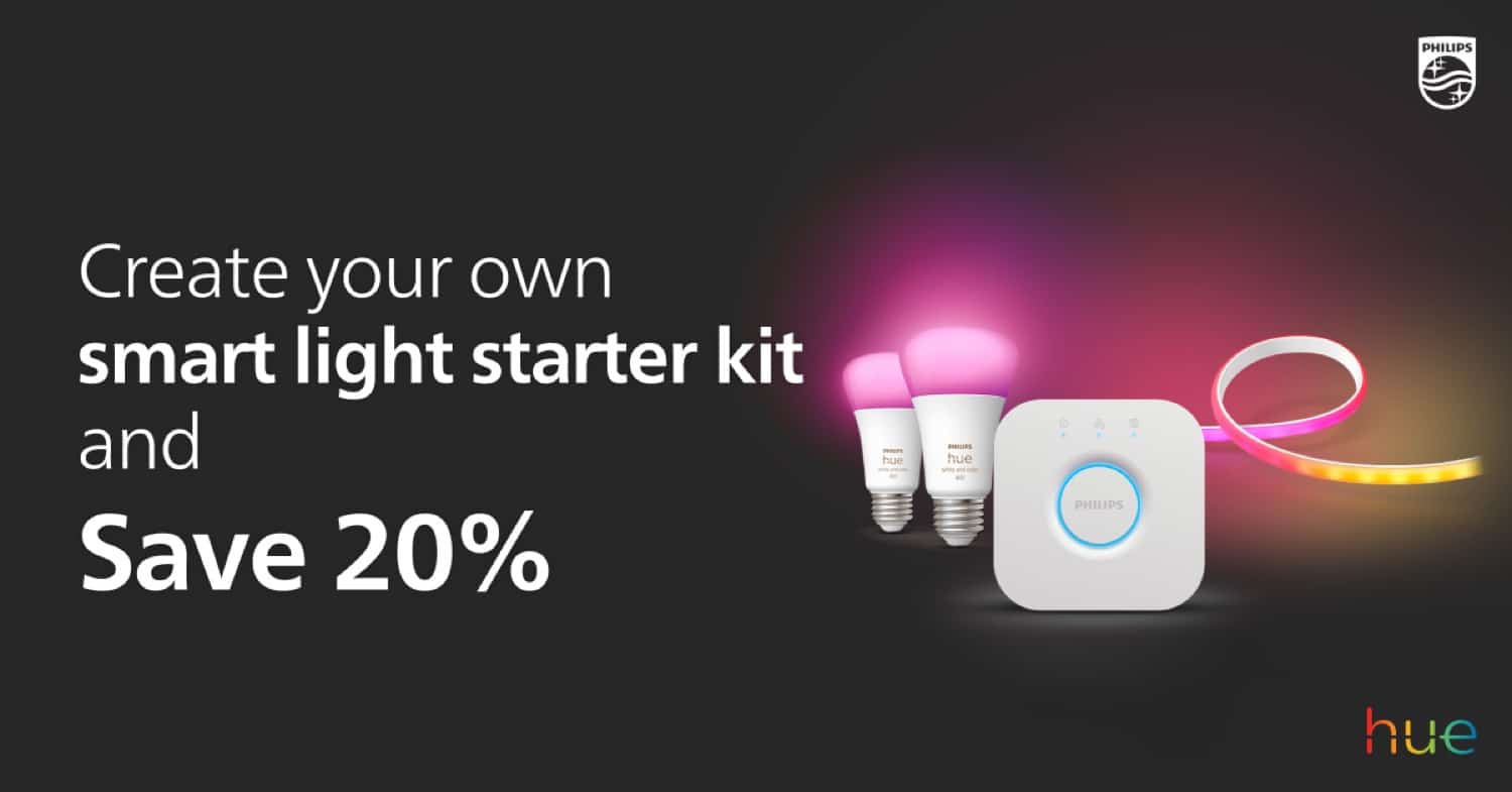 Hueblog: Create Your Own Starter Kit: New sale from Philips Hue